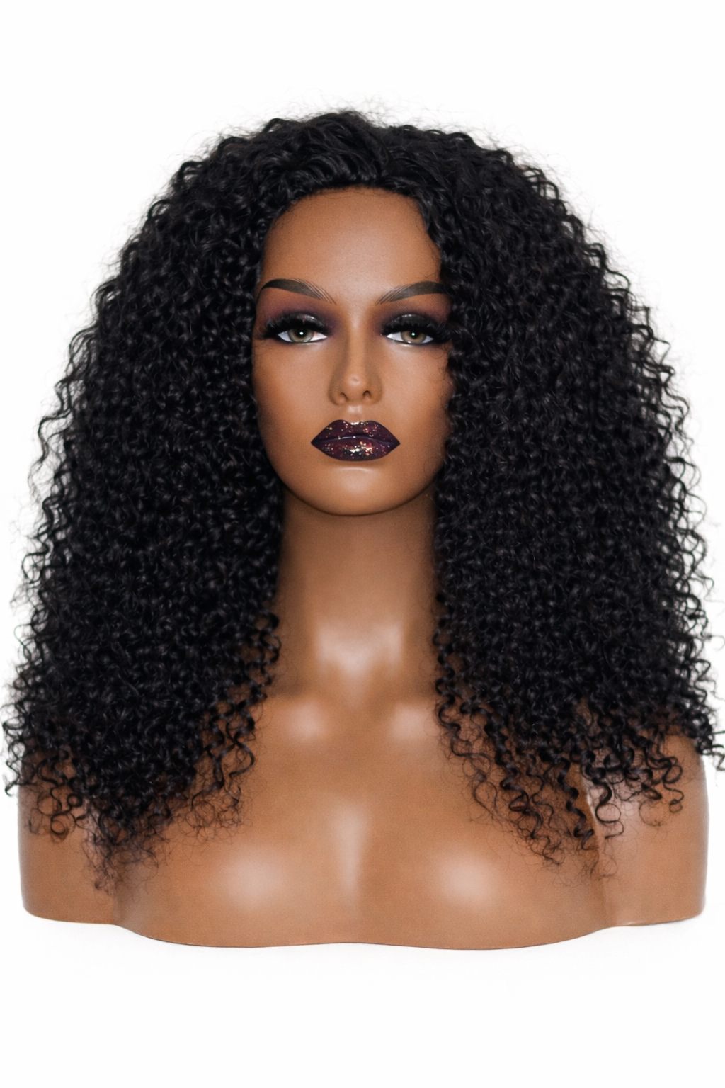 Kinky Curly Half Wig